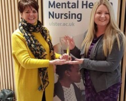 Congratulations to Noella McConnellogue ,
Director of Clinical Services ,Zest healing the hurt.
Noella was awarded the Research Presentation Award for most Inspirational Speaker at the University of Ulster Annual Conference Oct 2018, " Young People and Emotional Well-being in a Changing World" .
The Conference was held on Saturday 27th October 2018